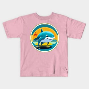 Cuddly baby dolphin Kids T-Shirt